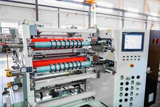 リウィンドマシーン PET+Cu OPP+Cu 長さ切断機