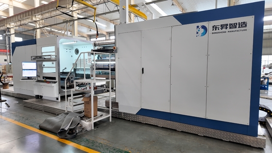 コンデンサータ真空金属化器でPETおよびOPPフィルム上の連続金属化