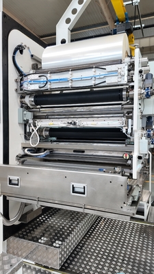 連続アルミニウムおよびコンデンサータ真空金属化器によるアルミニウム/亜鉛金属化