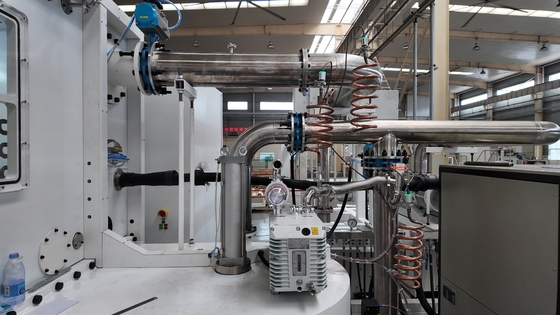 インバーター周波数制御コンデンサータ真空金属化器で短時間ポンプ